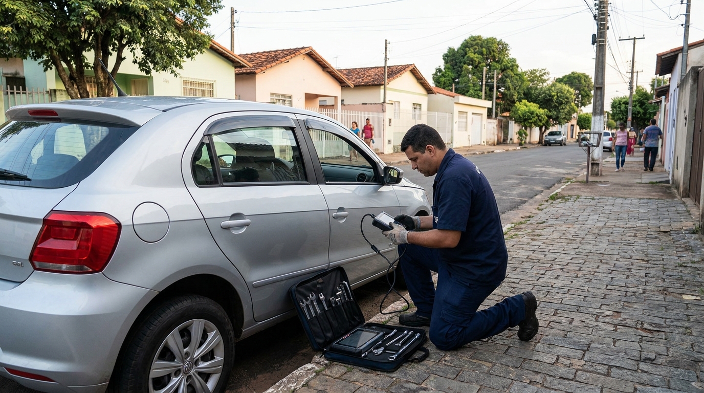 Programação de Chave Codificada em Contagem‑MG
